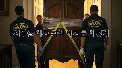 사무실 이사? 좌석 배치는 이렇게!